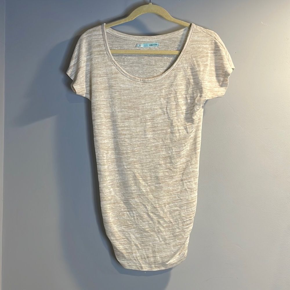 Oatmeal Sheer Top